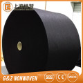 spunlace fabric viscose/bamboo fiber black